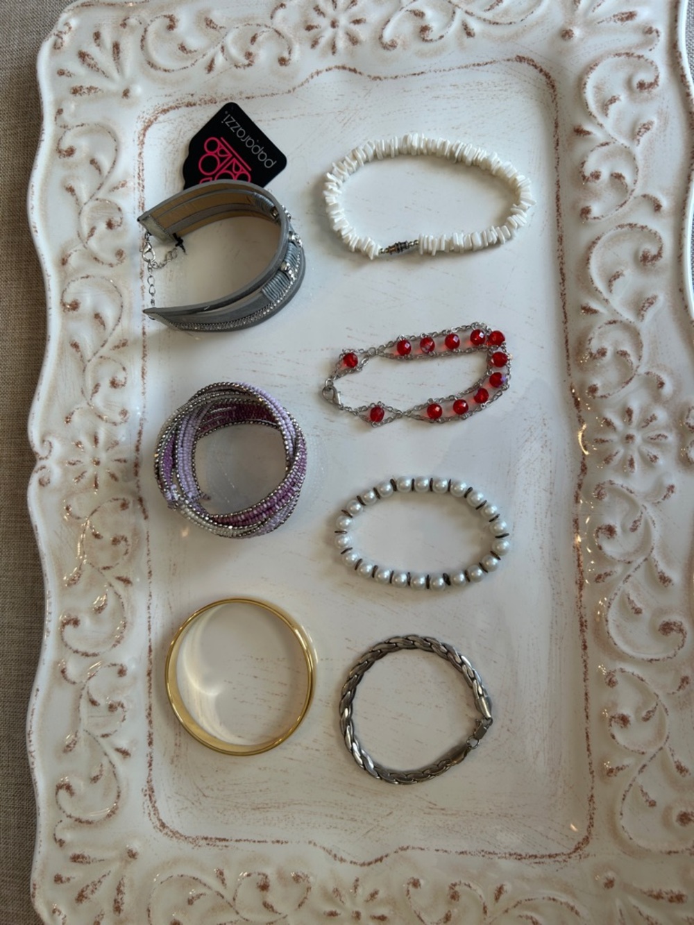 Bundle of 7 Assorted Women’s Bracelet Set - Mixed Colors